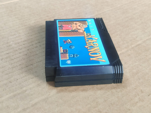 Karnov -- 100% Original -- Nintendo Famicom (Usado)