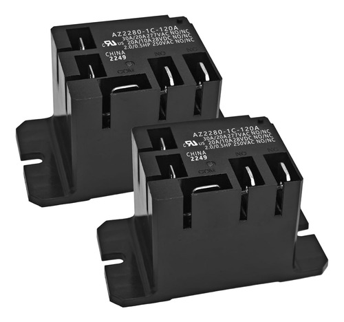 Relé Az2280-1c Paquete 2, 30a Spdt 120vac