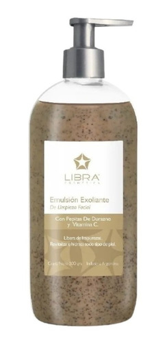 Emulsion Exfoliante De Limpieza Facial  Libra  X 500grs