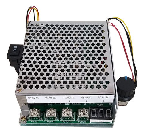 Pwm Controle Velocidade De Motor Dc 100a Max 12v A 55v