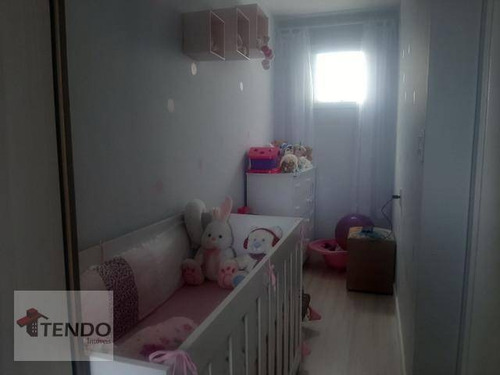 Imagem 11 de 15 de Cobertura Com 1 Dormitório À Venda, 83 M² Por R$ 320.000,00 - Jardim Haydee - Mauá/sp - Co0135