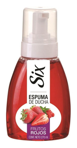 Espuma De Ducha Six Frutos Rojos 270ml