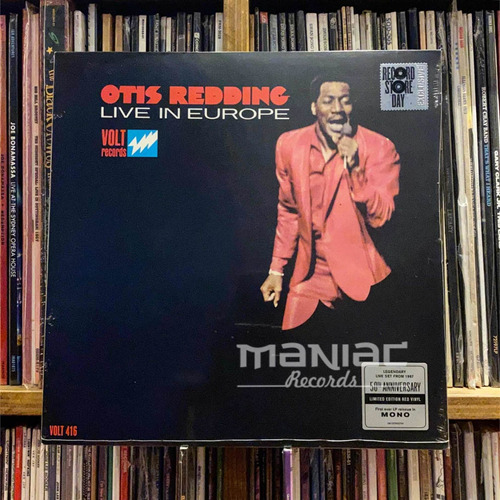 Otis Redding Live In Europe Vinilo