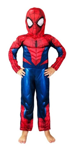 Disfraz Spiderman Hombre Araña Clasico Lic Marvel® New Toys