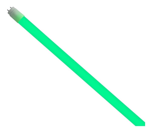 Lâmpada Tubo Led T8 9w 60cm Colorida Verde