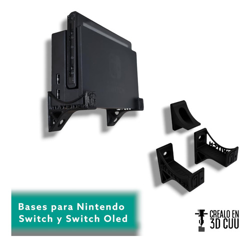 Soporte De Pared Para Nintendo Switch Oled 3d