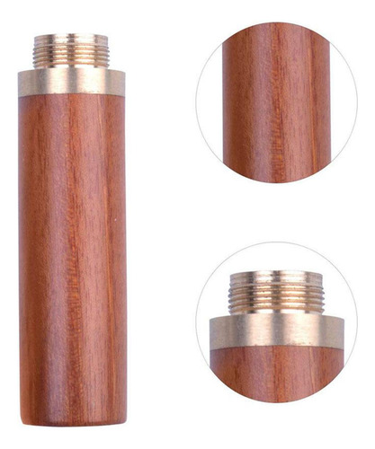 3 Hilo Curvo De Caja De Madera Brown_golden Agujas