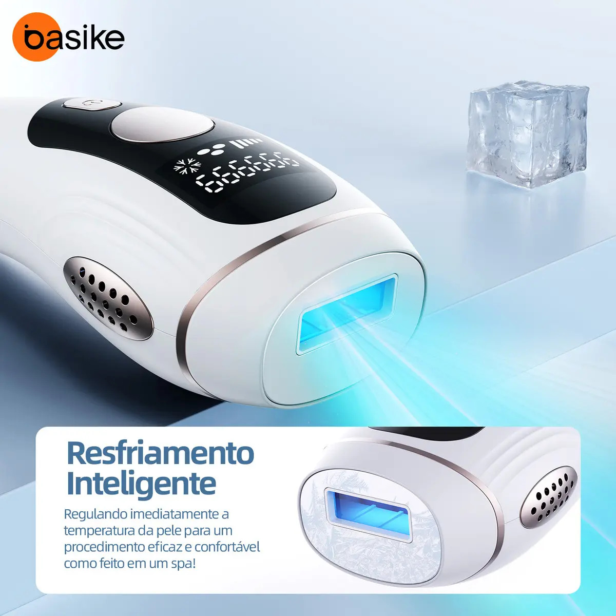 Depilador A Laser Luz Pulsada IPL Basike Sensacao Gelo Indolor Depilacao Definitiva 1 Milhao... 6