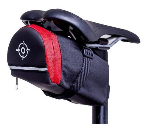 Bolsa De Selim Combat Cinta Speed Mtb Probike Vermelha