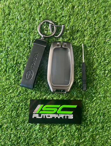 , Qc Llavero Metálico Funda Llave Toyota Hilux Sw4 Rav4 Srx