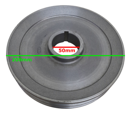 Polea Cigueñal Mercedes Benz 709 710 813 913 2 Canales V