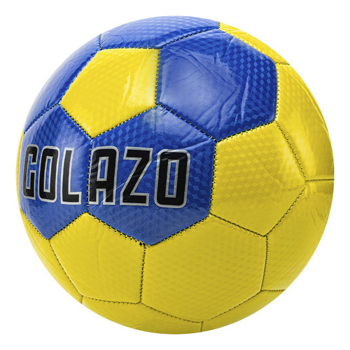 Pelota De Futbol Golazo Numero 5 Amarilla Solo Deportes Color Amarillo