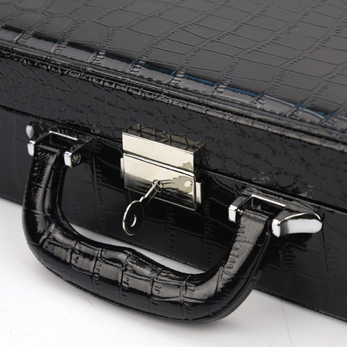 Caja De Reloj Portátil Grande De 36 Ranuras Para Hombres,