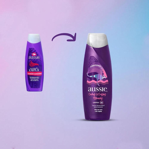 Condicionador Aussie Miracle Curls Com 360ml