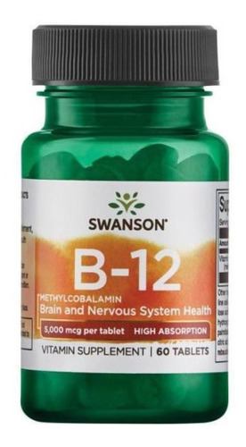 Imagen 1 de 1 de Vitamina B12 Sublingual Methylcobalamin 5000mcg