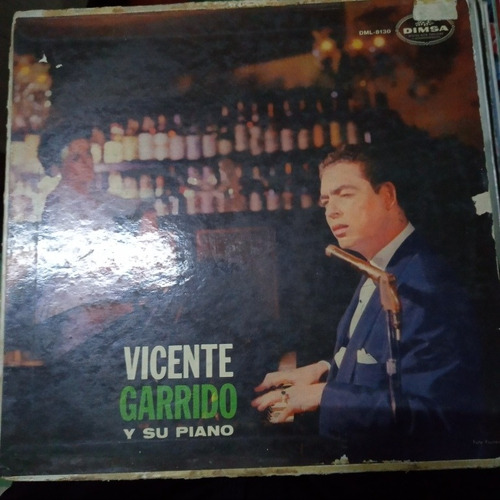 Vicente Garrido Y Su Piano Vinyl,lp,acetato Oferta1