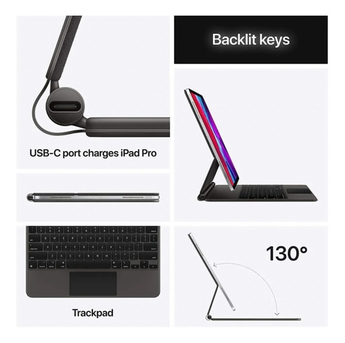 Teclado Apple Magic Keyboard iPad Pro 12.9