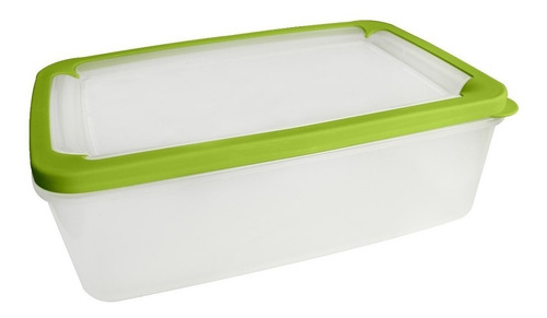 Set De 5 Recipientes Herméticos De 5 Lt Práctico Sellador