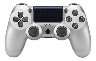 Control Compatible Ps4 Playstation 4 Gris Plata Silver