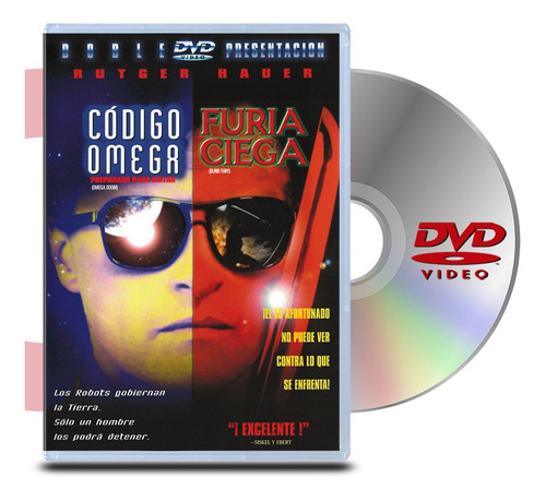 Dvd Código Omega Y Furía Ciega (oferta)