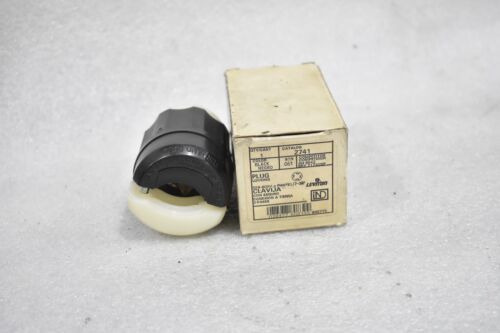 Leviton 2741 Locking Plug L17-30p, 4 Watt, 600 Volt, 30 Kbk
