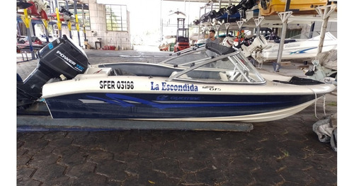 Imagen 17 de 17 de Lancha Usada Guembe 460 Open Motor Power Tec 60 Hp