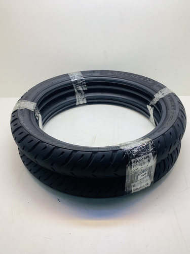 Pneu Dianteiro Pneu Traseiro 100/80/18 80/100/18 Cod 1456 (Usado)