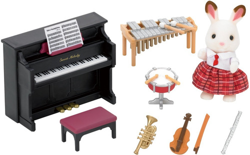 Sylvanian Families Conjunto Clase De Musica Escolar 5106 Edu