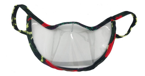 Imagen 5 de 10 de Barbijos Reutilizables Transparentes Tapaboca Lavable