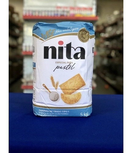 Farinha De Trigo Tipo 1 Pastel Nita - 5kg