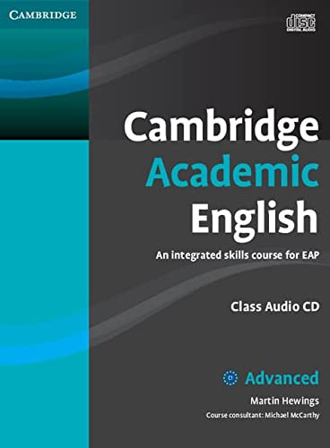 Libro Cambridge Academic English C1 Advanced Class Audio De