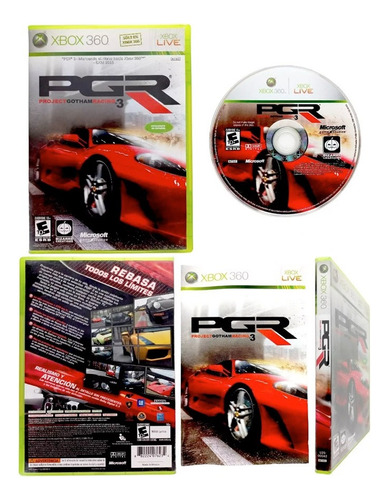 Project Gotham 3 Pgr3 Edición En Español Para Xbox 360 (Usado)