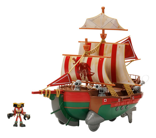 Juego De Construcción Barco Pirata Sonic Prime