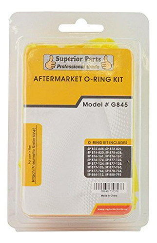 Superior Parts G845 Aftermarket O-ring Kit Adapta Hitachi Nv