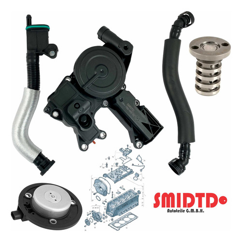 Sensor Vvt Iman Valvula Pcv Y Vvt Audi A4 Quattro 2.0 09-15