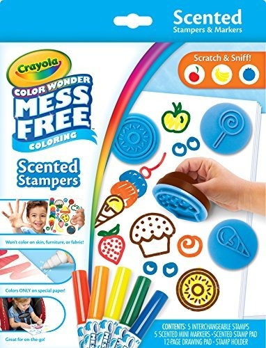 Crayola Color Wonder Scented Stampers Niños No