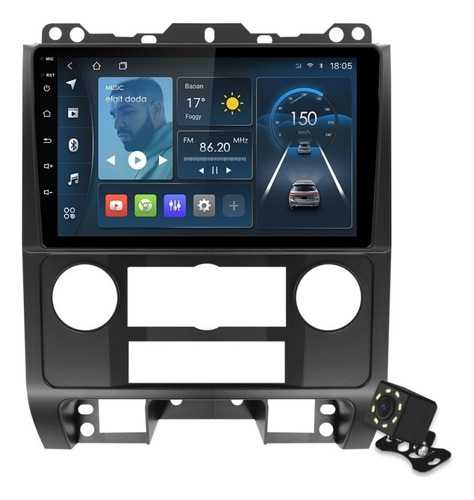 Estéreo 1+32g Para Ford Escape 2008-2011 Gps Wifi Cámara