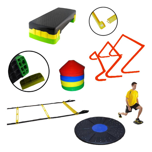 Set De Entrenamiento Funcional N°5 Kit Para Fitness  