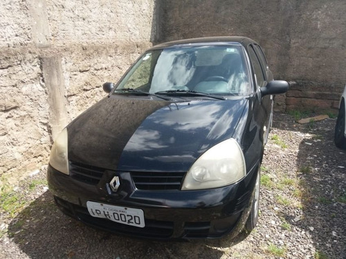 Renault Clio Campus 1.0 2009 Preta Flex