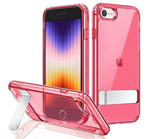 Jetech Kickstand Case For iPhone SE 3/2 (2022/2020 Ynp4t