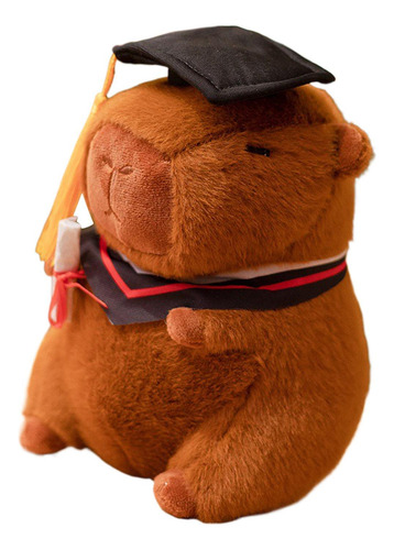 Juguete Capybara Relleno Capybara Graduación Capybara Doll T