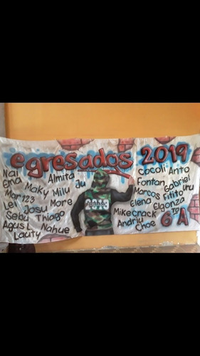 Banderas De Egresados 2020 .seña Seña Seña