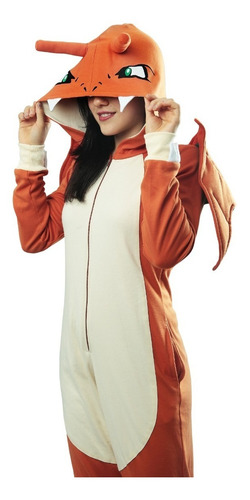 Imagen 3 de 6 de Kigurumi Pijama Charizard Adulto Y Niños - Envío Incluido