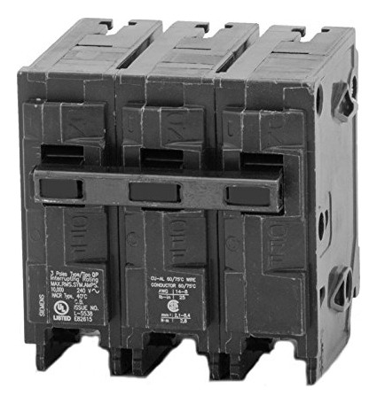 Interruptor Automático Siemens Q330, 30 A, 3 Polos, 240 V, 1
