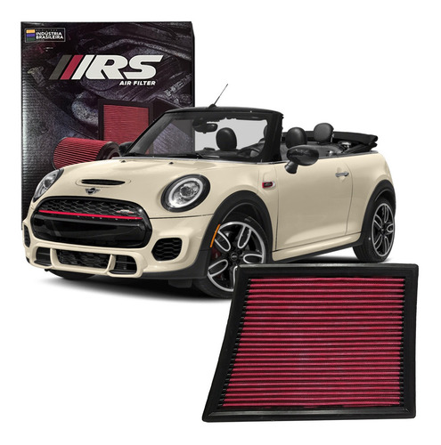 Filtro Esportivo Lavável Mini Cooper S 2.0 Turbo 2014 Rs