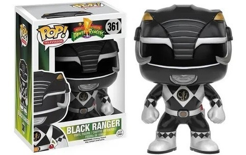 Black Ranger Funko Pop Power Rangers Negro 36 Descontinuado