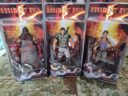 Resident Evil 5 Neca Chris Redfield Executioner Sheva Alomar