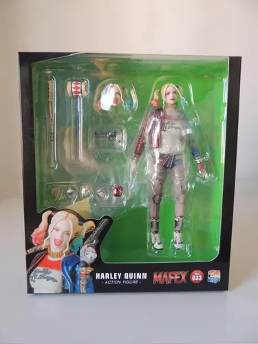 Harley Quinn Suicide Squad Mafex 033 Medicom No Brasil Novo