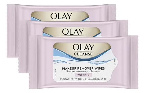 comprar Toallitas Limpiadoras Desmaquillantes Olay Cleanse Rose 25x3