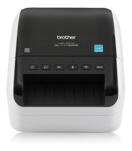 Impresora De Etiquetas Profesional Wifi, Brother/ql1110nwb Color Blanco